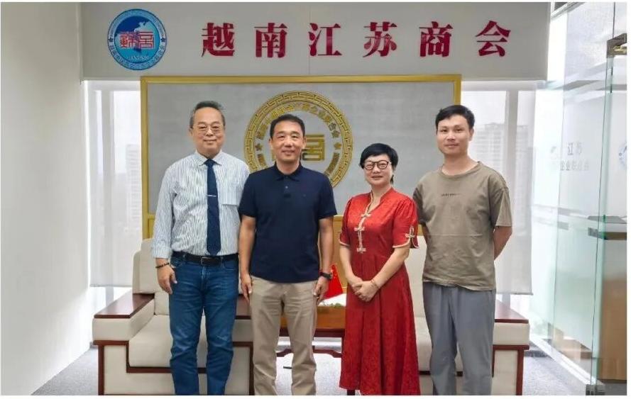 常州汇邦电子有限公司拜访越南江苏商会