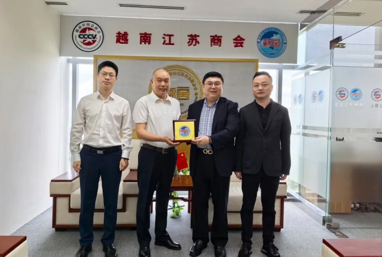 东盟江苏商会联盟受邀访问越南江苏商会